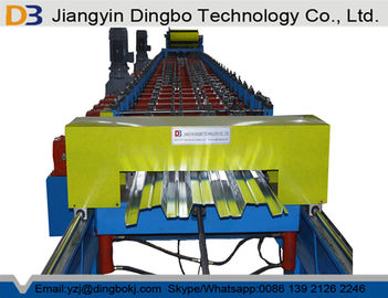 PPGI Trapezoidal Metal Roll Forming Machine 15m/Min