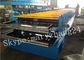 Roof use tile roll forming machine , roofing sheet double layer roll forming machine