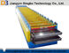 Roof use tile roll forming machine , roofing sheet double layer roll forming machine